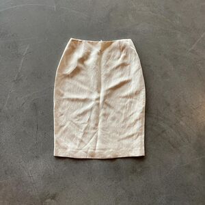 Escada Women's Cream Pencil Skirt Size 36